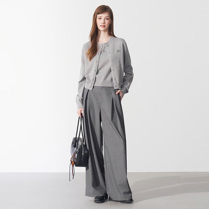 LEDING 2025 New Embroidered Knit Cardigan