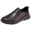 Skechers Casual Men Dark Brown Casual Leather Shoes Comfortable Versatile 205518-DKBR
