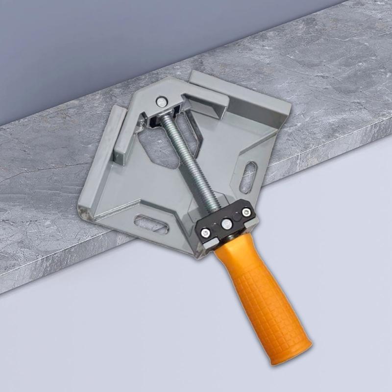 Corner Clamp 90 Degree Right Angle Clamp Adjustable Woodworking Projects Positioning Square for Framing Welding