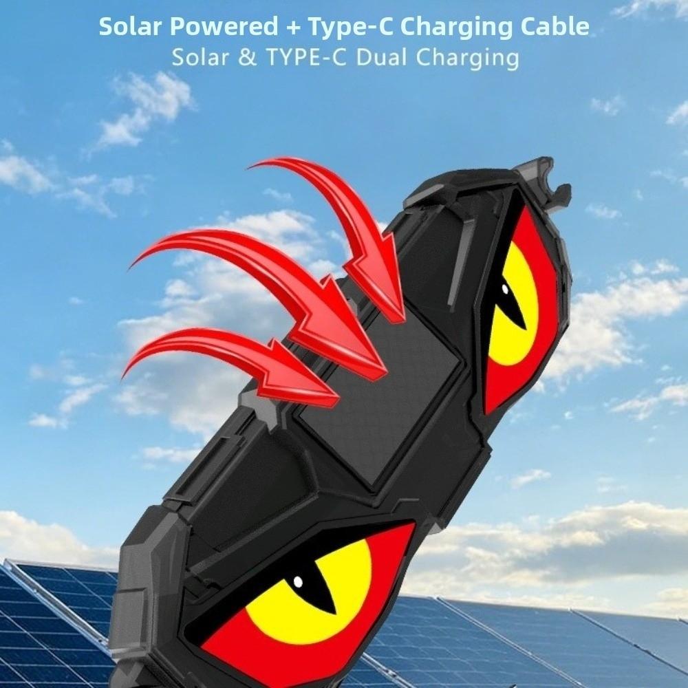 Vibration Lights On Solar LED Car Light Wireless Car Warning Light  Car Decoration