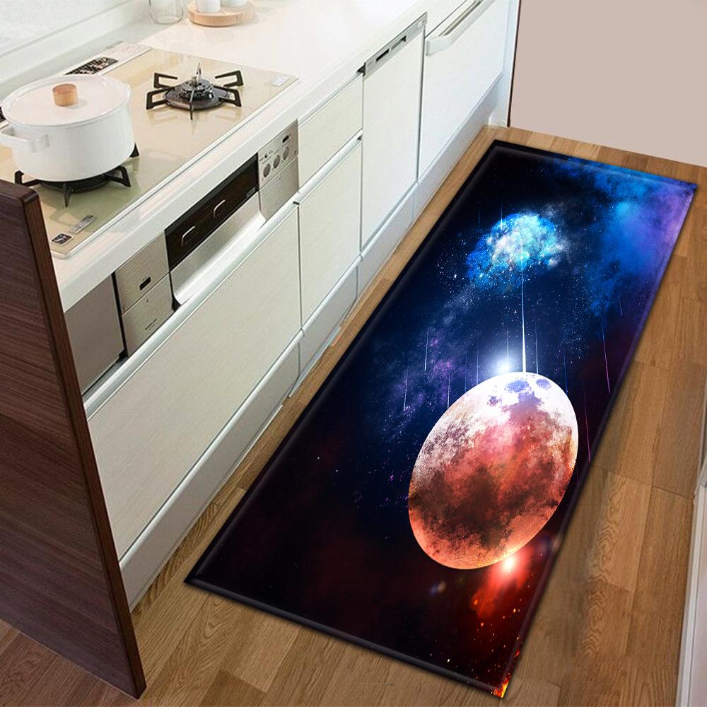 Kitchen Door Mat Bedroom Carpet Non-slip Floor Balcony Corridor Long Carpet Bedside Living Room Floor Mat