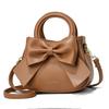 Chic Urban Minimalist Pu Box Bag With Bowknot Detailing In Various Colors