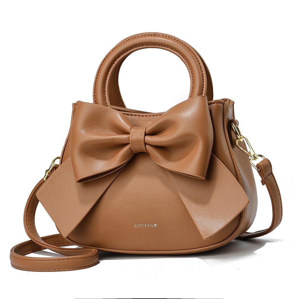 Chic Urban Minimalist Pu Box Bag With Bowknot Detailing In Various Colors