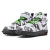 Off-White x Nike Air Force 1 Mid SP Leder Grim Reaper Herren Sneaker Schwarz DR0500-102