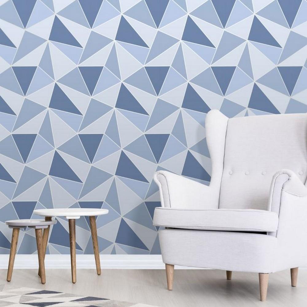 Fine Decor Apex Geometric Wallpaper