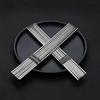 Stainless Steel Flat BBQ Skewers for Lamb, Reusable & Threaded, Large Quantity Discount Available