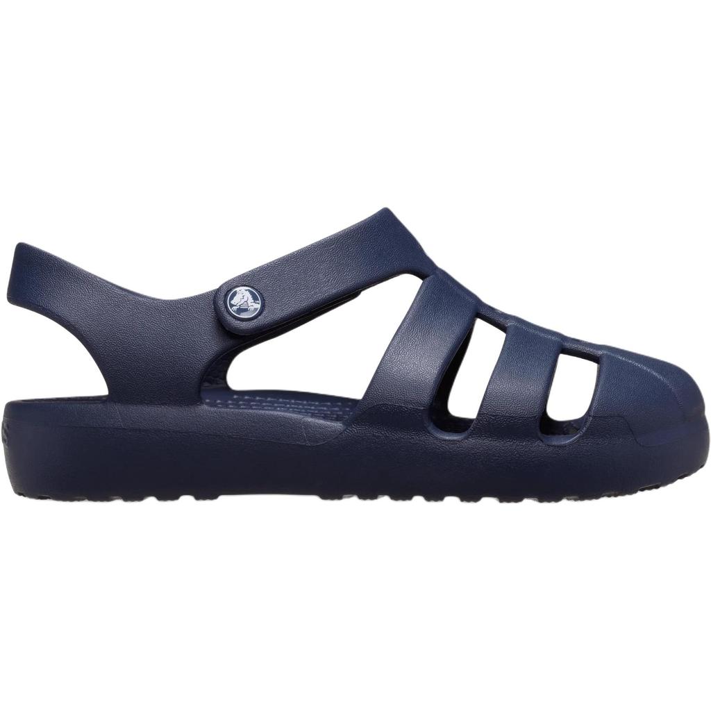 Crocs Fisherman Comfortable Soft Non-Slip Durable Low-Top Sandals Kids sandals Deep-Blue 210625-410
