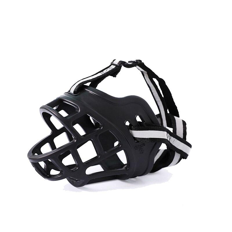 

1шт дышащий намордник для собак защита от укусов и лая средняя и большая маска для собак антилай намордник для домашних животных