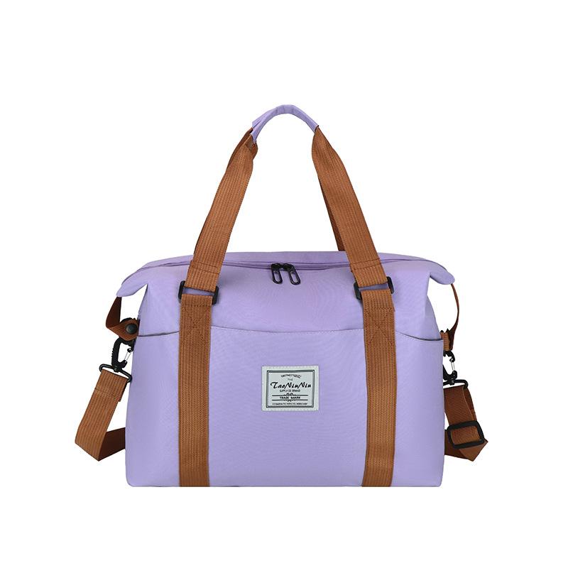 Travel bags for women and men, short-distance luggage storage, large-capacity business travel light travel bags, leisure new portable messenger bags