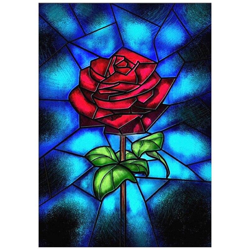 5D DIY Diamond Painting Landscape Full Round Drill Flower Scenery Daimond Embroidery Rhinestone Cross Stitch Home Decor