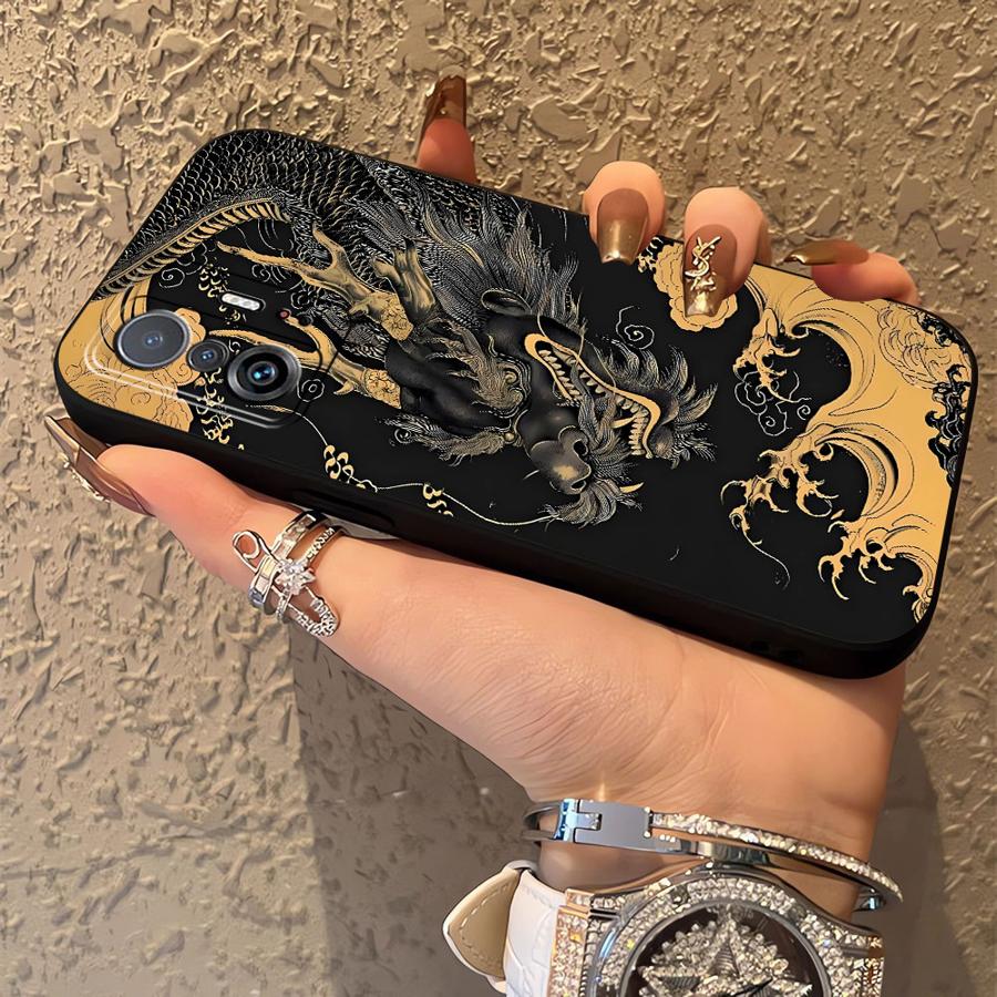 Dragon Totem Funda Phone Cover Case for Xiaomi Mi 12X 12 11 11T 14 12T Pro 10T 15 Pro 13 Lite