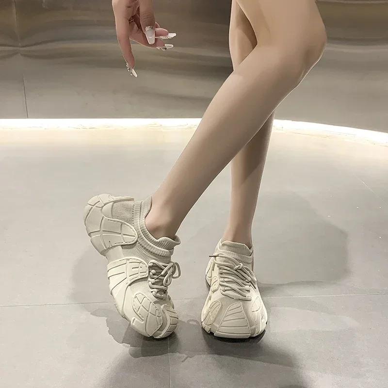 Fashion Womens Sneakers Shoes 2024 Fashion Shoes Tennis Female Women's Heels Woman-shoes Platform Designer Trainers Woman's Thick