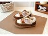 Winter 2025 Children's Cute Double-Layer Fleece-Lined Cotton Shoes for Boys and Girls