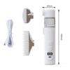 2-in-1 Electric Pet Grooming Brush Flea Comb Rechargeable Detangling Brush For Dogs Cats Removes Fleas For Long/short Haired Pet