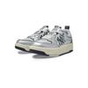 MLB New York Yankees Curveliner Versatile Comfortable Sneakers Unisex Sneakers Silver 3ASXM096N-50SIS