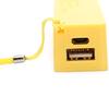 1Pc Portable Power Bank Backup Battery Charger Storage Box Case Without Battery