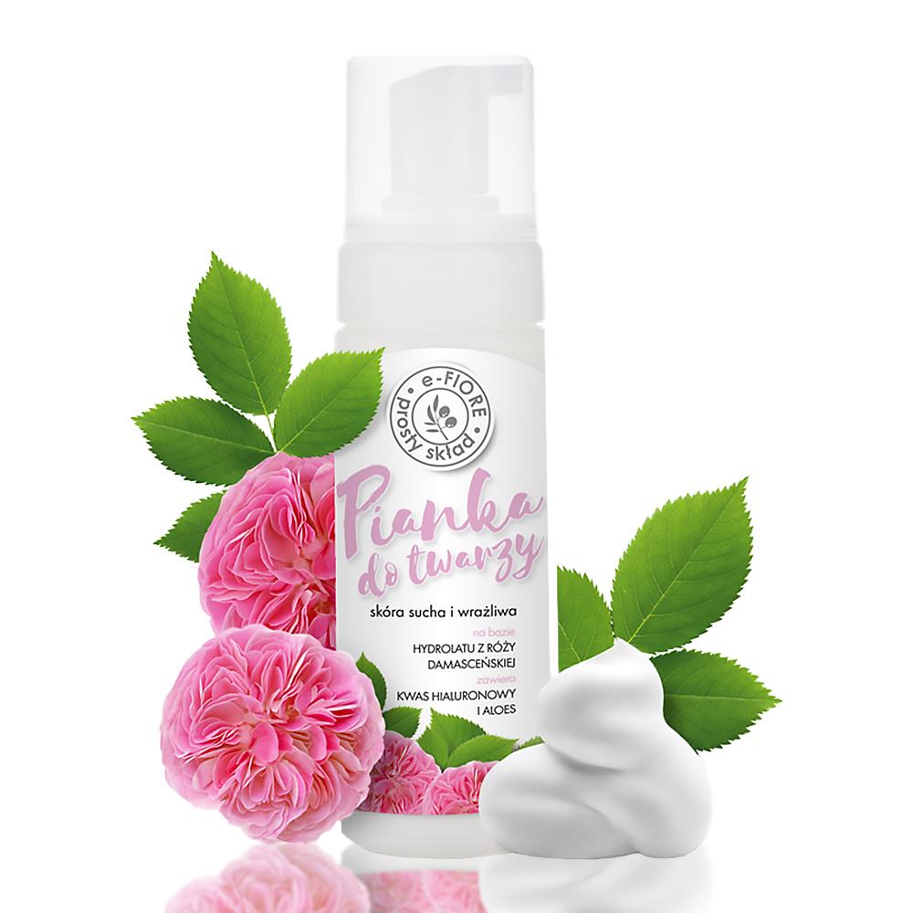

e-FIORE Damask Rose Foam, 150 ml