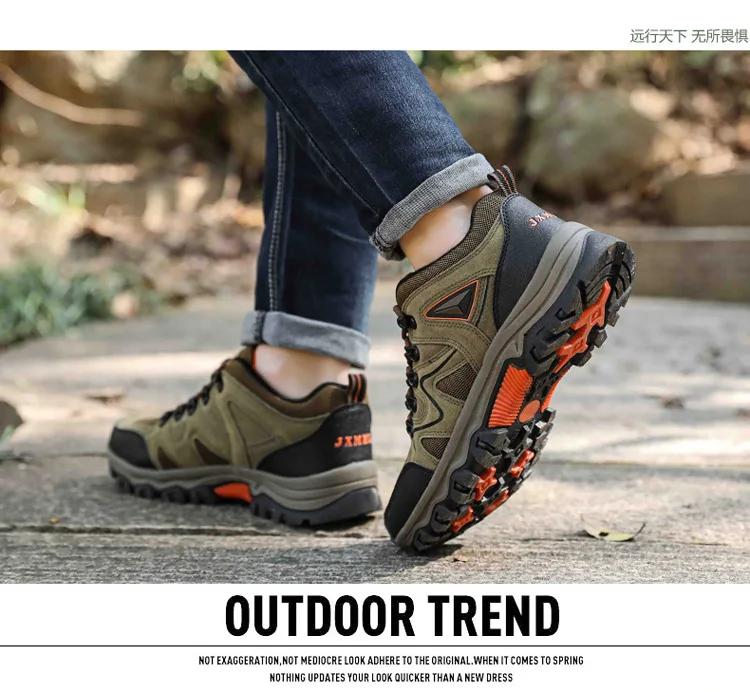 Outdoor 2025 New Four-season Hiking Shoes, Waterproof and Non-slip Low-top Shoes for Hiking, Men's Travel Shoes