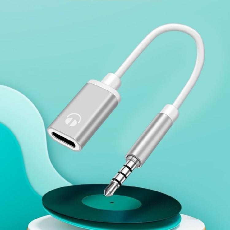Адаптер-перехідник з 3,5 мм штекера на Type C гніздо для навушників, USB C на Aux кабель для звуку для телефону 15 Plus15
