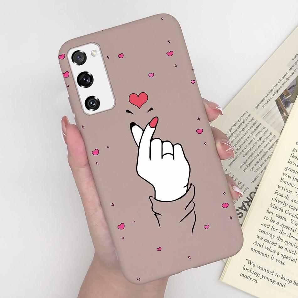 Case for Fundas Samsung Galaxy S20 FE S 20 FE S20FE Case Samsung S20 FE Phone Silicone Flower Cute Soft Back Cover Cases Bumper