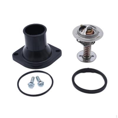 Kit de termostato e caixa de gargalo de água para peças de reposição Chevy LS1 LS2 LS7