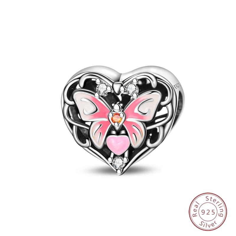 Sweety Copper Cake Poodle Crown Flowers Lover Luminous Charms Beads Fit 3Mm Bracelets Diy Fine Jewelry Making