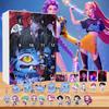 New Kpop Demon Hunters Advent Calendar K Pop Demon Hunters Rumi Mira Zoey Tiger Christmas Countdown Advent Calendar Gift 24 Days