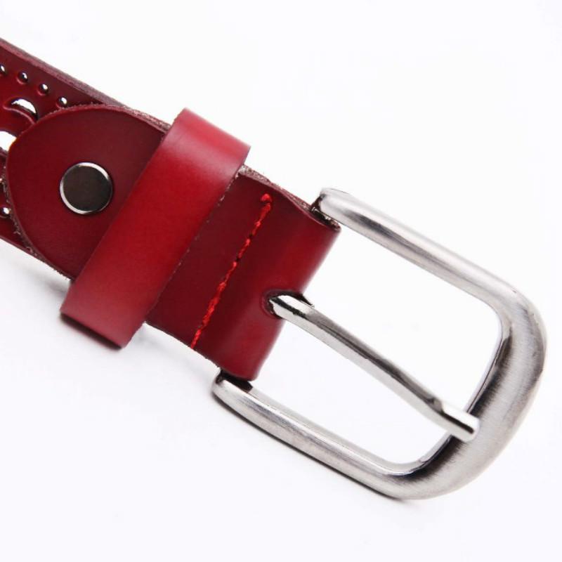 New Women Fashion Wide Genuine Leather Belt Female Without Drilling Top Quality Jeans Belts