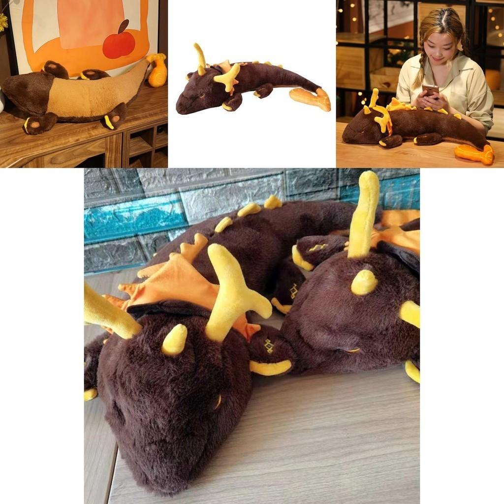 Soft And Cuddly Genshin Impact Morax Stuffed Toy Ideal For Cartoon Lovers