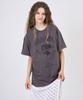 RAVEROUS Snap Loose Fit T-Shirt Charcoal