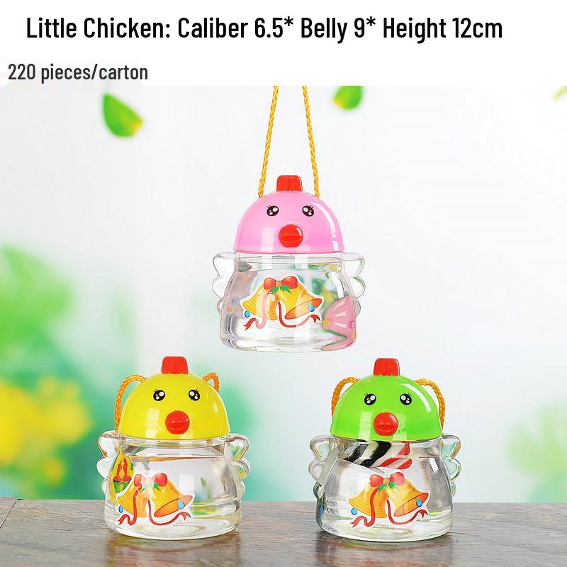 Children's Portable Transparent Pet Transport Box: Small to Large Fish/Turtle Tank