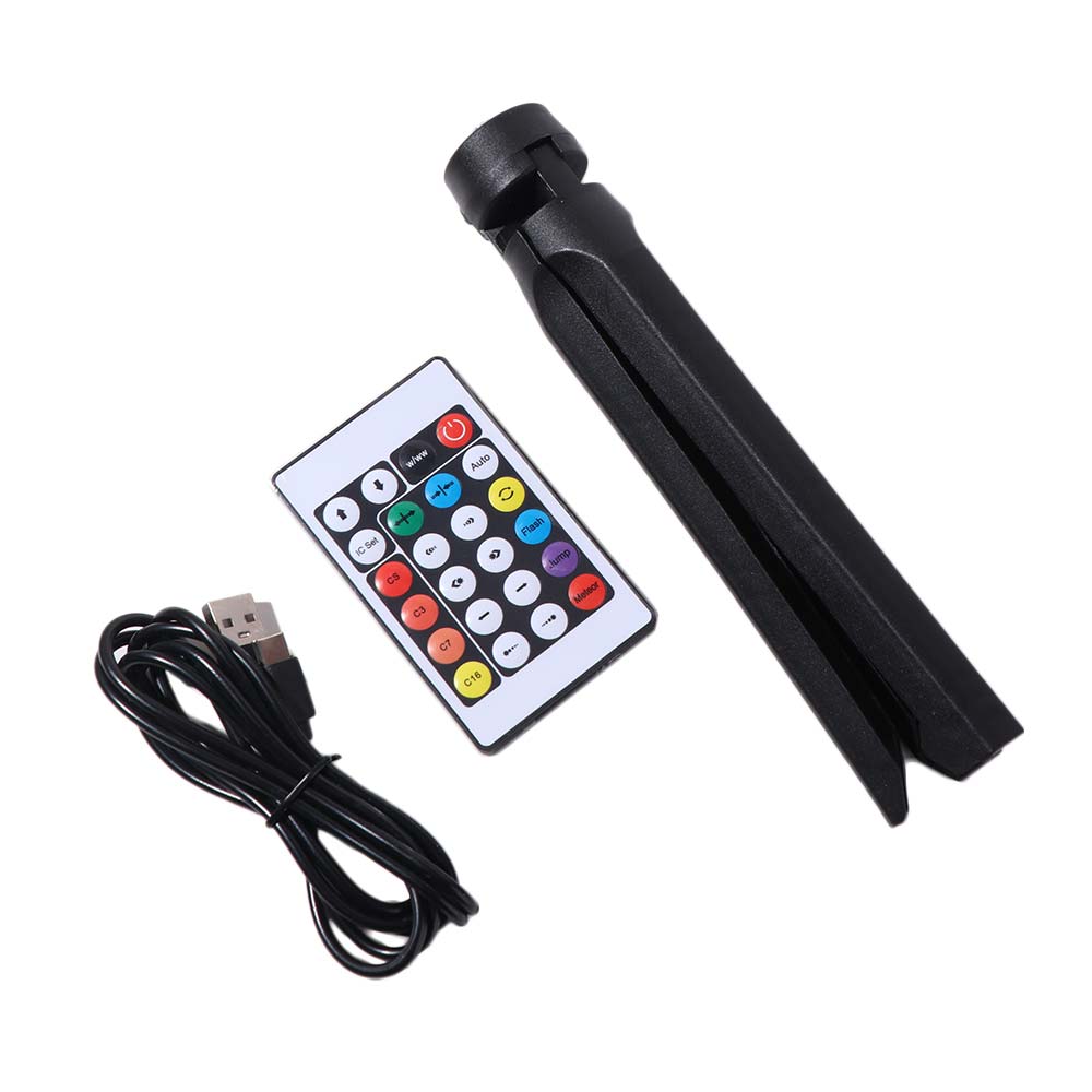 Remote Control Corner Ambience Lamp Color Changing LED Floor Lamp For Bedroom Living Room