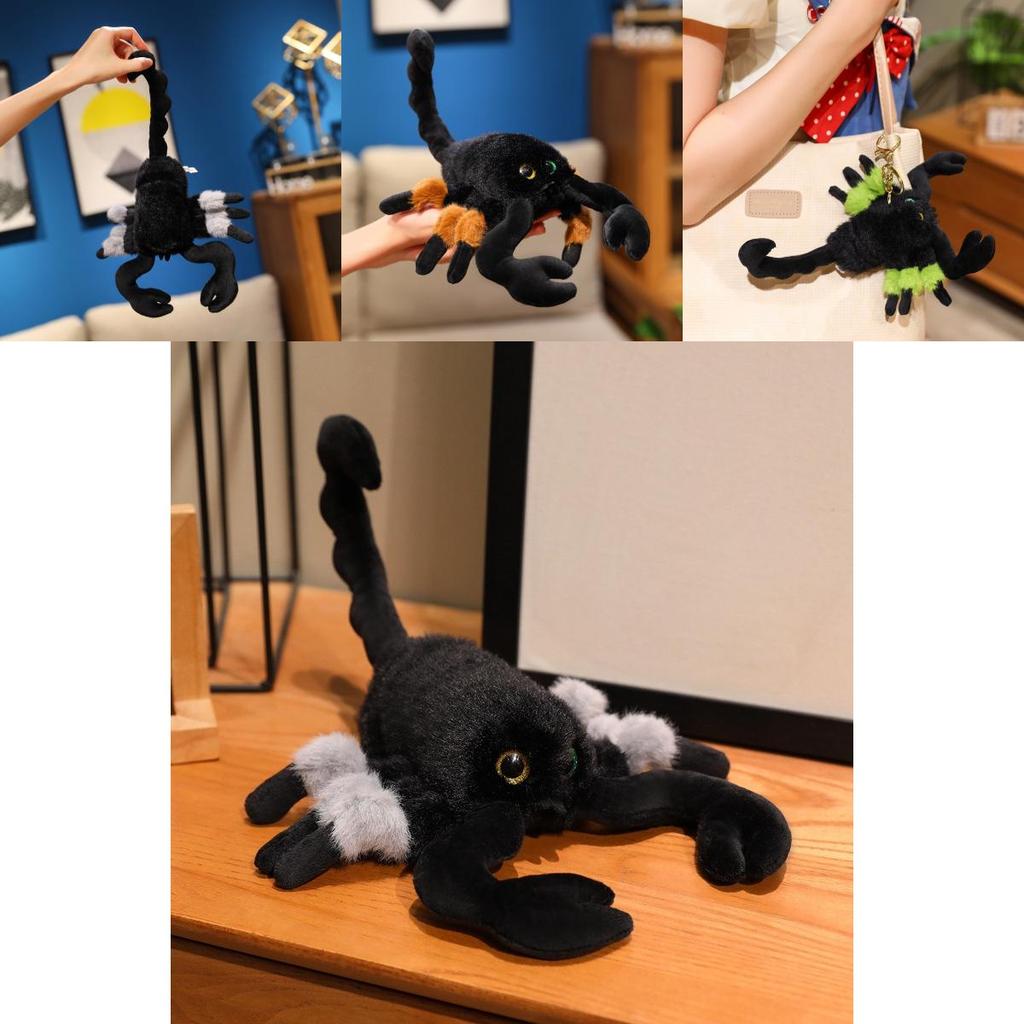 Plush Scorpion Toy Keychain With Realistic Design For Collectors And Gifts