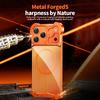 Armor Frameless Magnetic Case For iPhone 17 Air 16 15 Pro Max Magnetic Cover Metal Corner Pad Protection Ultra Thin New 2026