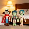New Gorillaz Noodle Plush Kawaii Virtual Band Street Fighter Stuffed Doll Cute Red Cloak Boy For Fans Enthusiast Children's Gift
