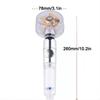 Pressurized Shower Heads Water Saving ABS High Pressure Shower Sprayer Heads Propeller Shower Heads