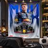 Falra akasztható gobelin Max Verstappen nyomott vászon nappaliba hálószobába otthoni dekorációhoz