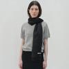[3rd] Sheer Linen Scarf - Black