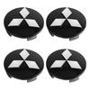 4x Car Wheel Center Cap Emblem Hub Covers Badge Auto Accessories For Mitsubishi ASX Lancer Pajero Outlander L200 Delica Eclipse LP7