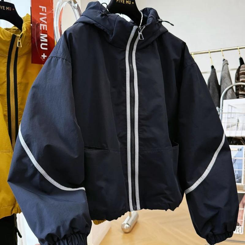 Damenjacken Winter Baumwolljacke Mit Kapuze Verdickt Samt Windjacke Locker Lässige Jacke Oberteil