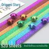 Bandes de Papier Origami Étoile Chanceuse