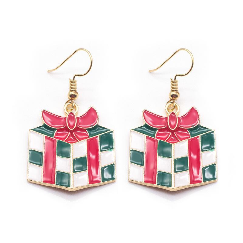 Серьги «Санта Клаус Снежинка Олень» - Европейский и американский стиль, бижутерия для женщин