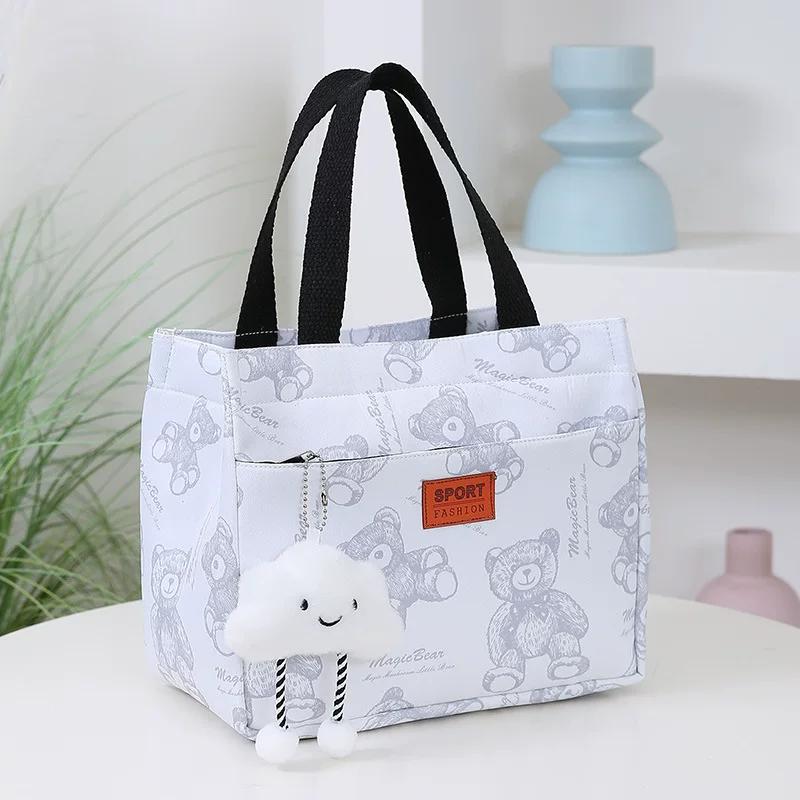 

Large-capacity handbag, work lunch box, commuter handbag, thickened hand bag, lunch bag