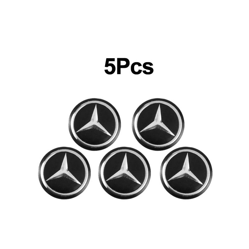 

Car Remote Key Sticker Aluminum Emblem Decoration Decal For Mercedes Benz AMG W205 C300 W203 W206 W108 W124 W126 W140 W168 W169