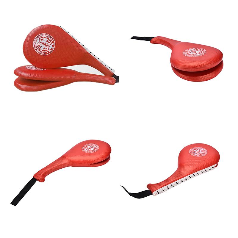 Taekwondo Doppel-Kickpad Zielscheibe Tae Kwon Do Karate Kickboxen Mma Training