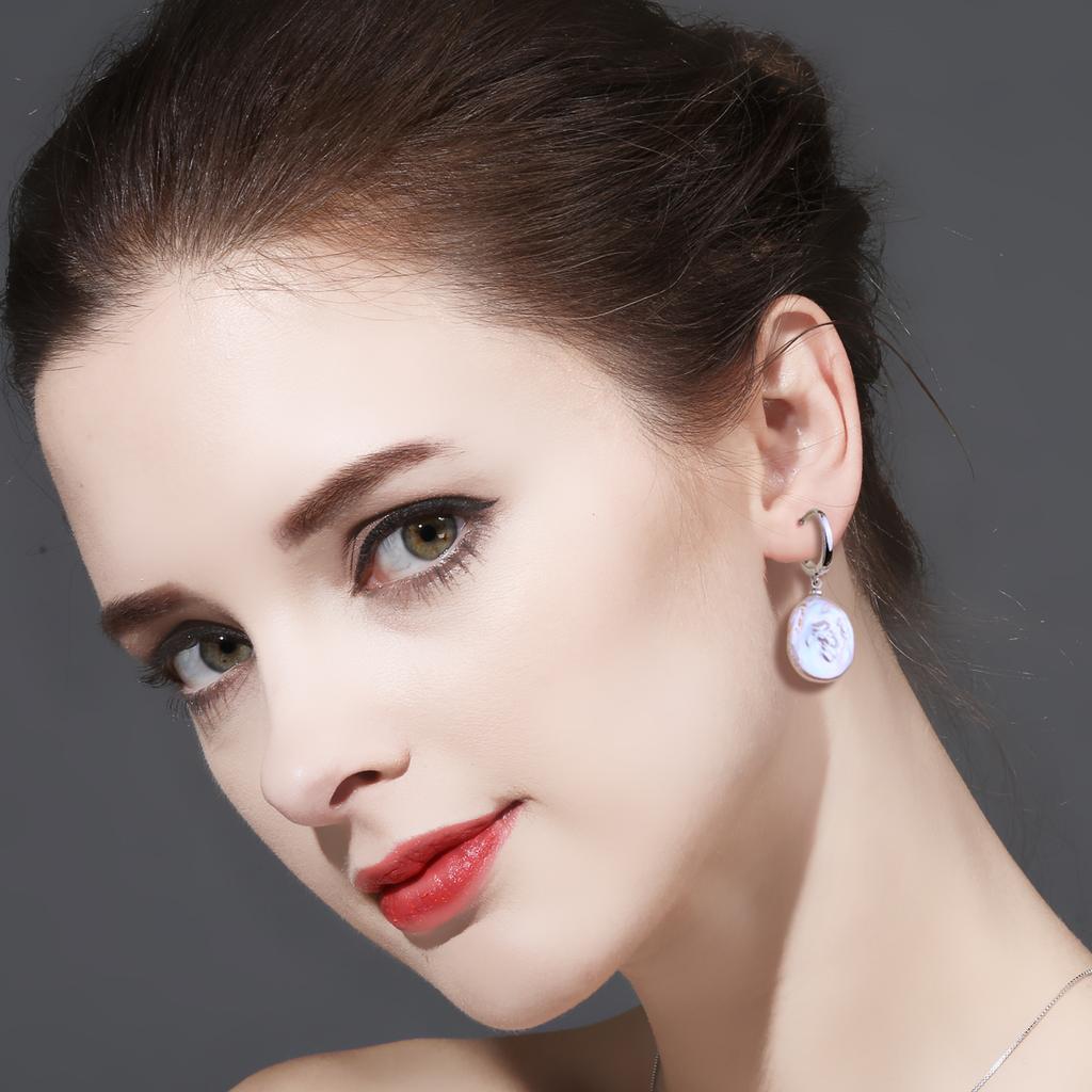 Fenasy Natürliche Süßwasser Perle Ohrringe Mode Barocke Perle Ohrringe Für Frauen Geburtstag Geschenk Großhandel