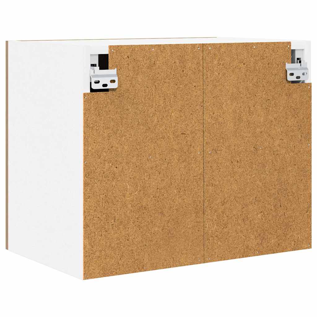 Wall Cabinet Artisan Oak and White 50 X 31 X 40 Cm