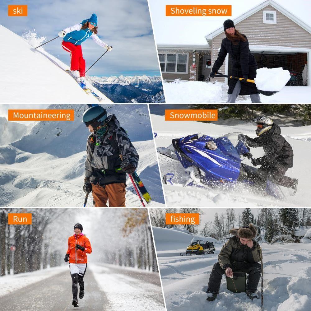 1 Paar Thermische Elektrische Wärmer Wintersport Socken Schnell Heizende Warme Socken Beheizte Socken