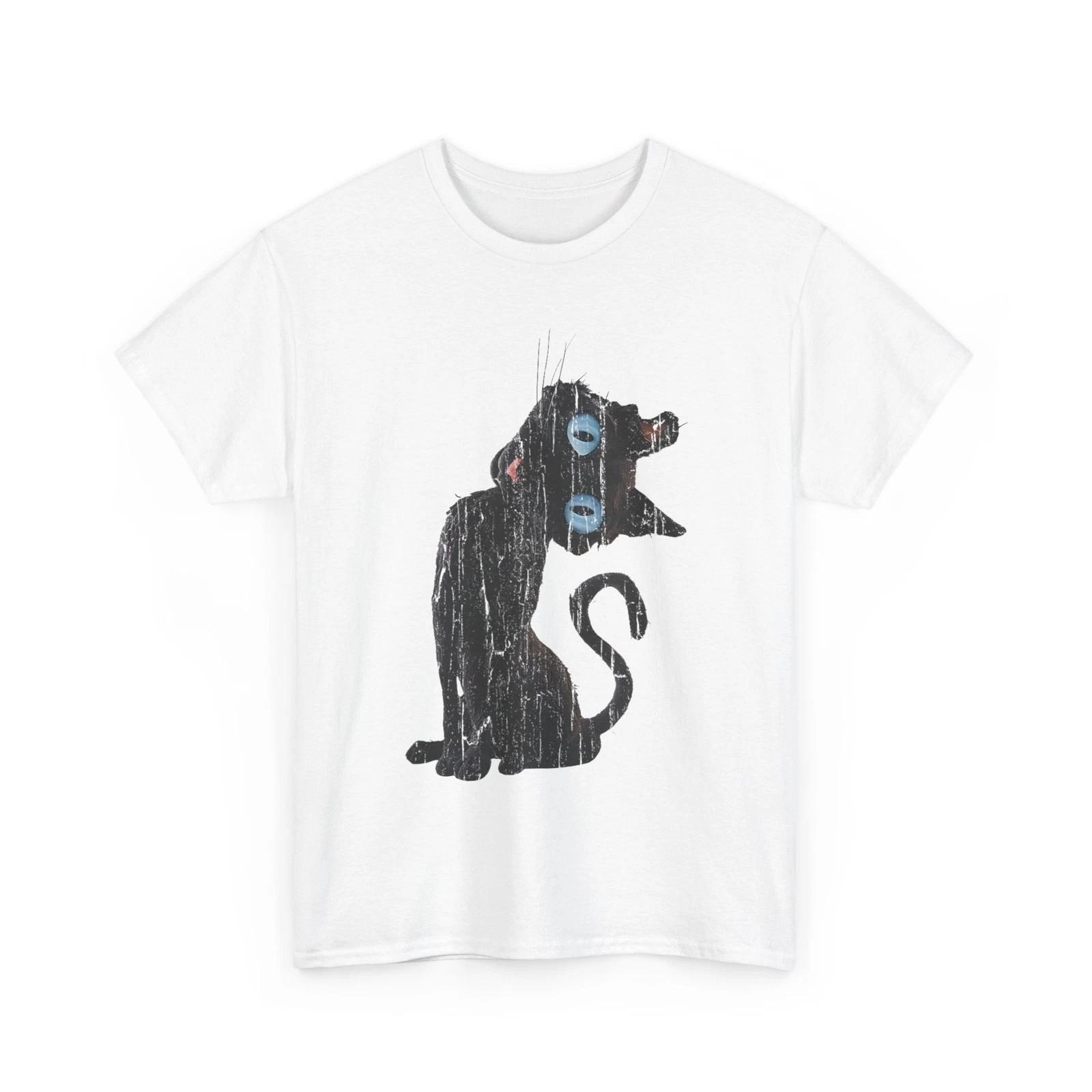 Cat Meme Shirt, Coraline Cat, Creepy Cat Funny Shirt 4XL