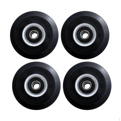 4x Roues de Reformer Pilates Pièces de Rechange 58mm pour Lit de Studio à Domicile Équipement de Fitness